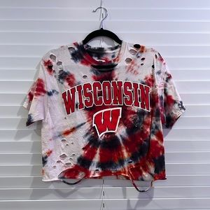 WISCONSIN DISTRESSED TEE
